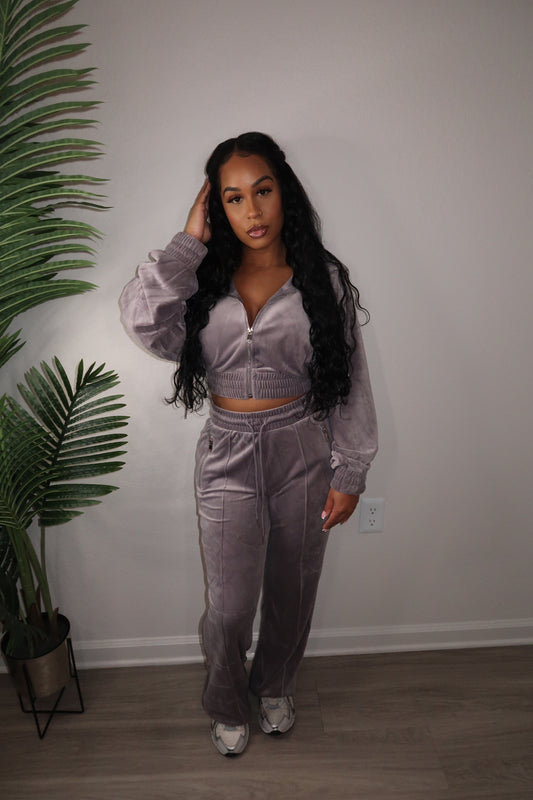Gray tracksuit